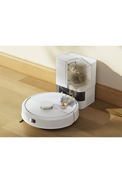 iRobot Roomba 105 Combo Autoempty Robot Süpürge ve Paspas-Beyaz