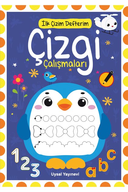 İlk Çizim Defterim Çizgi Çalışmaları
