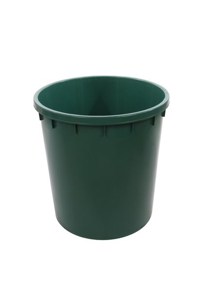 Cada din plastic, realizat din polietilena de inalta densitate, fara capac, verde, 250 litri