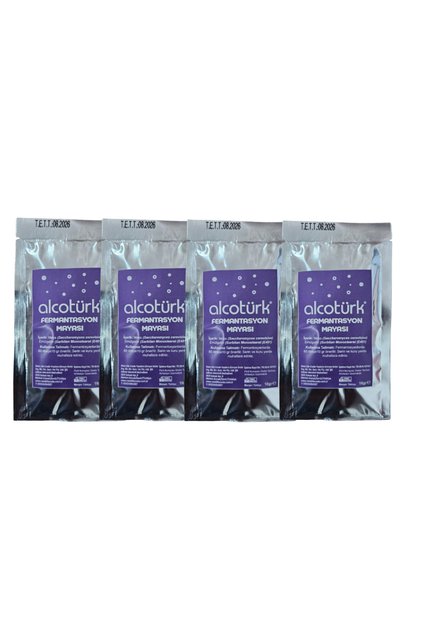Alcotürk Şarap Mayası & Wine Yeast 10 gr *4 adet