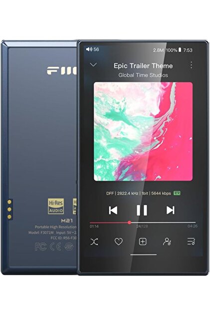 Hepta Collection FiiO M21 Android 13 Taşınabilir Müzik Çalar MP3