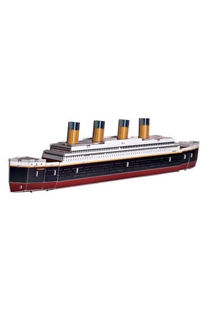 Puzzle 3D - Construcție Titanic din 35 de piese
