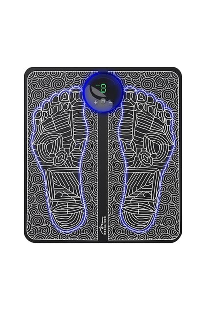 Aparat de masaj pentru picioare EMS, inteligent, stimulare musculară, terapie prin acupunctură, 8 moduri, 19 intensități, USB