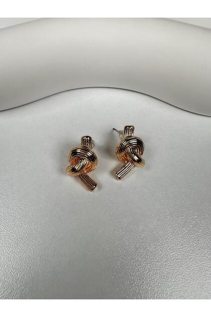 Special Series Rope Gold Earrings
