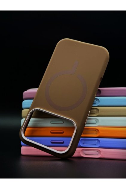 Premium Silicone MagSafe Case for iPhone 17 Pro Max – Slim, Shockproof, Wireless Charging.
