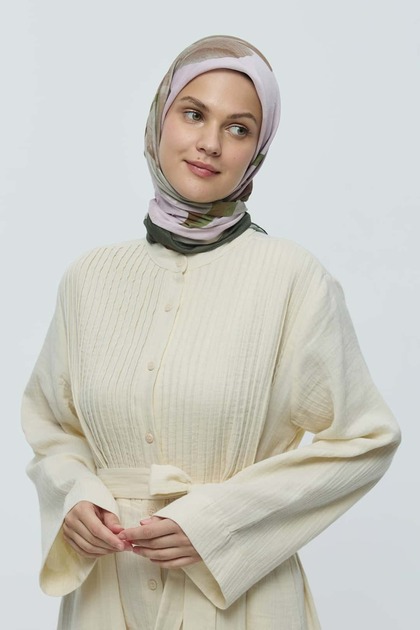 Lavendi Pattern Bamboo Scarf