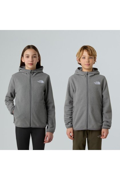 Teen Glacıer 1/4 Fermuarlı Genç Çocuk Glacier Polar NF0A8CVFCQI1 Gri-XXL