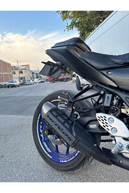 YAMAHA R25 EGZOZ KORUMA SACI SİYAH