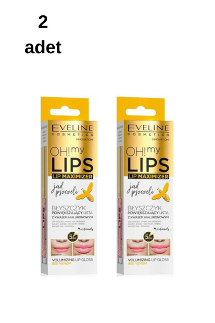 Oh! My Lips! Hyaluronik Asit Ve Arı Zehiri Ile Dudak Dudak Parlatıcısı 2