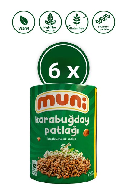 Gluten-Free Buckwheat Flakes 100 Gr 6-Pack