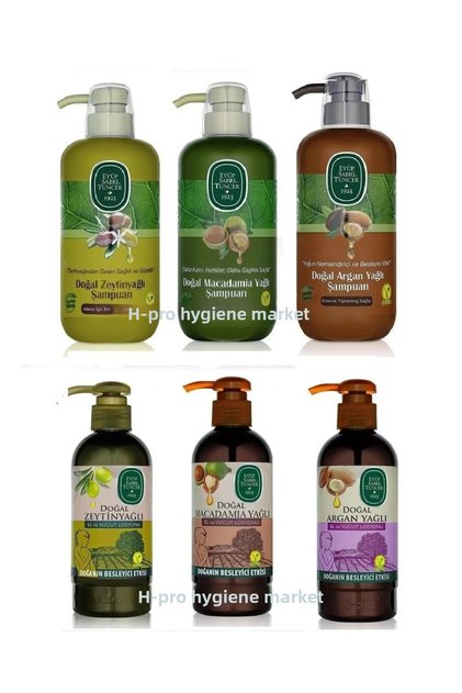 Gluten-Free Natural Ingredients Shampoos and Lotions Series