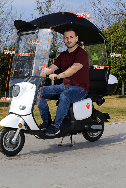 Motorsiklet Tentesi Siyah (Tüm Motorsikletlerle Uyumludur)