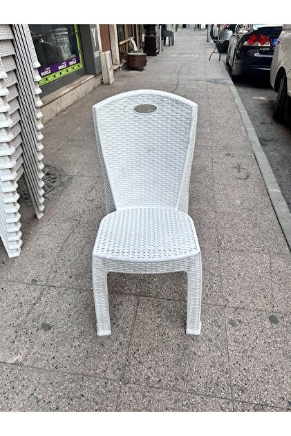 NetBazaars Beyaz Plastik Sandalye 6 Adet Xömbx98 - Fiyatı, Yorumları