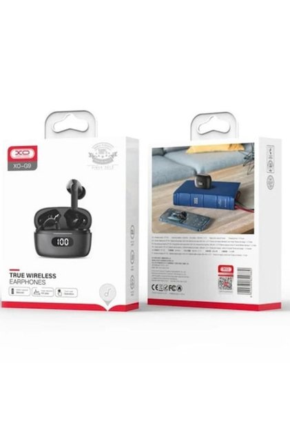 Căști wireless cu Bluetooth 5.1, autonomie în standby de 180 de ore, 380 mAh, microfon dual, semnal sonor