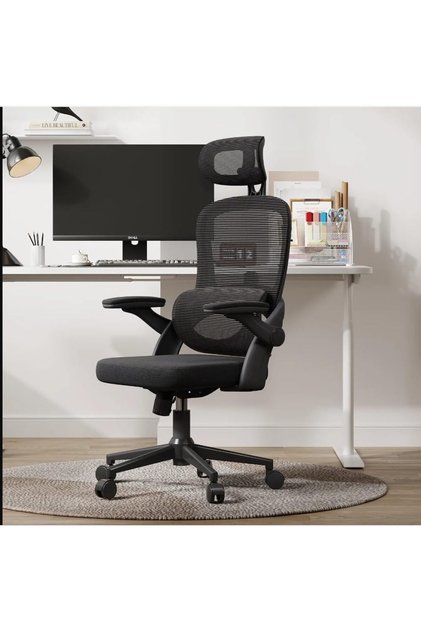 M102C Ergonomic Gaming Office Chair, Dual Back Design (Black)