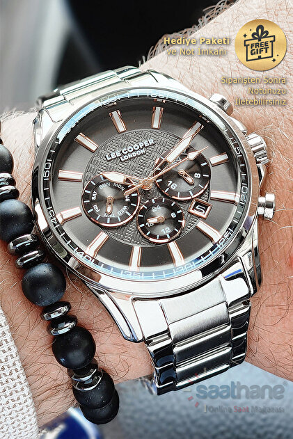 Lee Cooper Orijinal Multifonksiyon Bileklik Hediyeli Takvimli