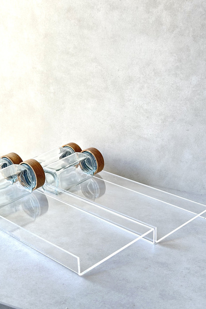 2-Piece Plexiglass Drawer Organizer