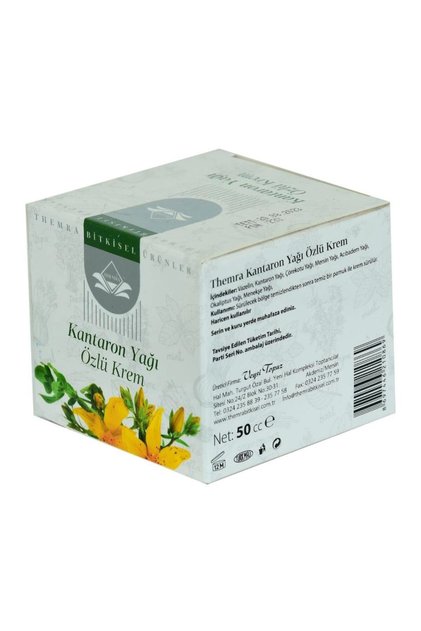 St. John's Wort Oil Extract Cream Yellow St. John's Wort Cream 50cc