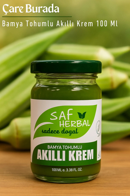 Çare Burada Saf Herbal - Bamya Tohumlu Akıllı Krem 100 Ml - Fiyatı
