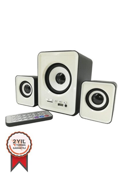 Torima Bluetooth Hoparlör 3.5mm Jack Kablolu Bilgisayar Hoparlörü