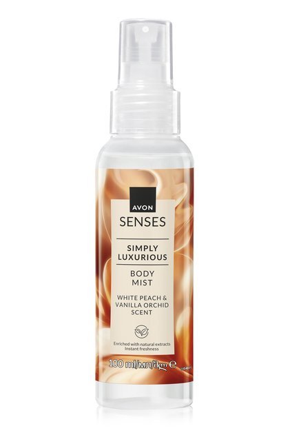 Simply Luxurious Beyaz Şeftali Ve Vanilya Orkide Kokulu Vücut Spreyi 100 Ml.