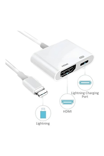 L8-HL Iphone Lıghtıng=--hdmı 4k 1080p Çev.