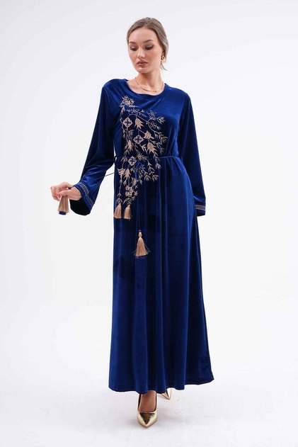 Rochie de catifea pentru femei de mărime mare