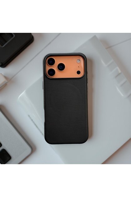 iPhone 17 (6.3 Inch) Compatible Animation Supported Velvet Inside Lux Leather Magsafe Case Special