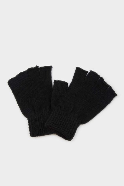 Men's Cut Fingered Knitwear Gloves L9300Az23Wn