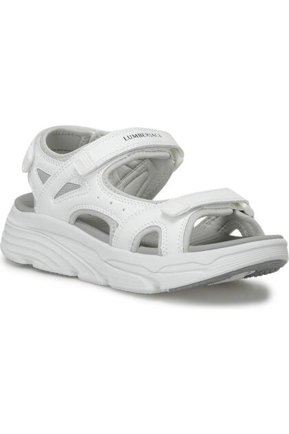 Gena 4Fx White Anatomic Adhesive Sports Casual Sandals