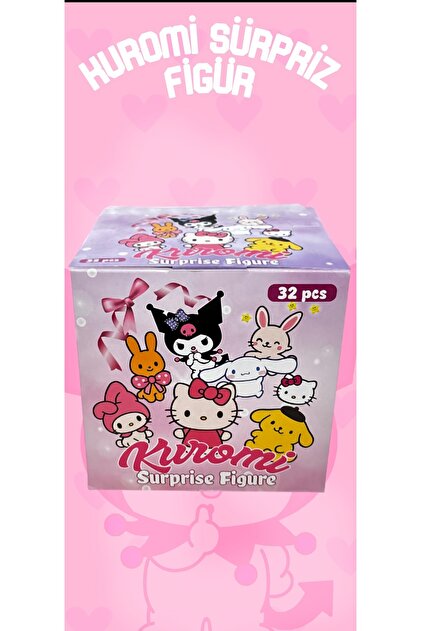 Besify Sanrio Kuromi Cinnamoroll My Melody Sürpriz Figür Paket