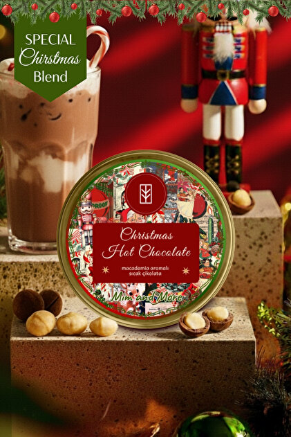 Mim and More Christmas Kiss 2025 Hot Chocolate – Macadamia Aromalı