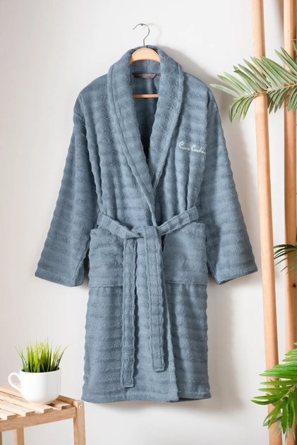 Soft Bornoz Harmony L/XL Beden İndigo