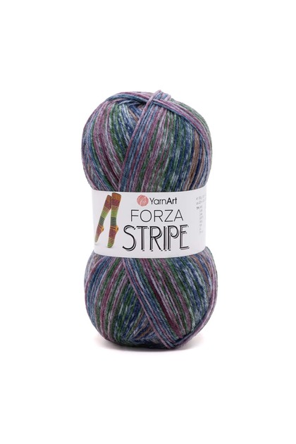 Forza Stripe 100gr 420mt El Örgü Ipliği