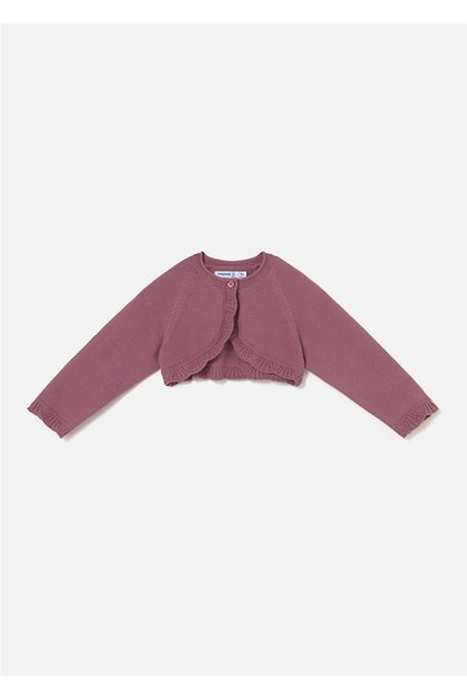 Baby Girl Knitted Cardigan Rosado 0308