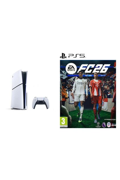 PlayStation 5 Disc Slim Console And FC 26 - International Version