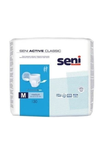 Scutece Active Classic pentru adulți, mărimea M, 30 de bucăți