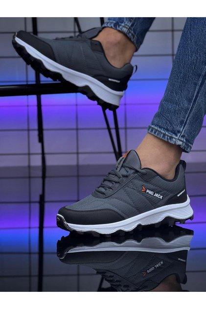Unisex White Smoked Parachute Model Casual Sports Shoes Nk4120
