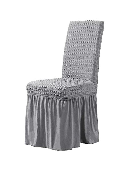 Brürümcük Skirted Chair Cover, Elastic, Stretchable Chair Cover 1 Piece