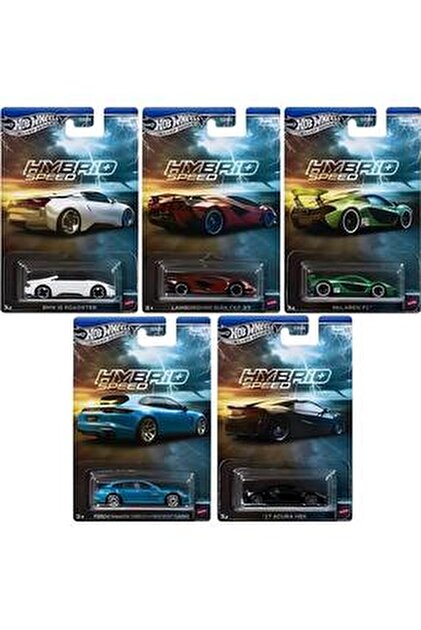 HOT WHEELS 2026 Car Culture S Modern Classics 5 Cars Set, FPY86