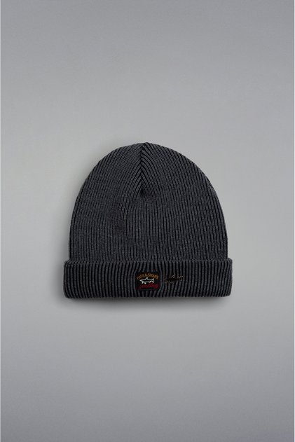 MEN'S KNITTED CAP C.W. WOOL