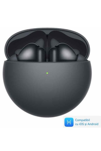 Слушалки за уши FreeBuds 7i, Bluetooth, Интелигентно динамично ANC, Автономност 35 часа, IP54, Черни