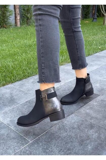 Black Platinum Women's Casual Boots