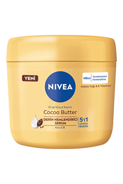 NIVEA 89198 COCOA BUTTER EL VE VÜCUT BAKIM KREMİ - Fiyatı, Yorumları