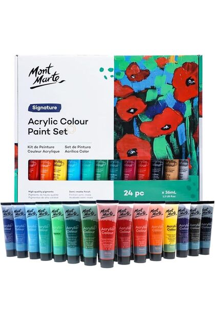 ACRYLIC COLOR 24X36ML