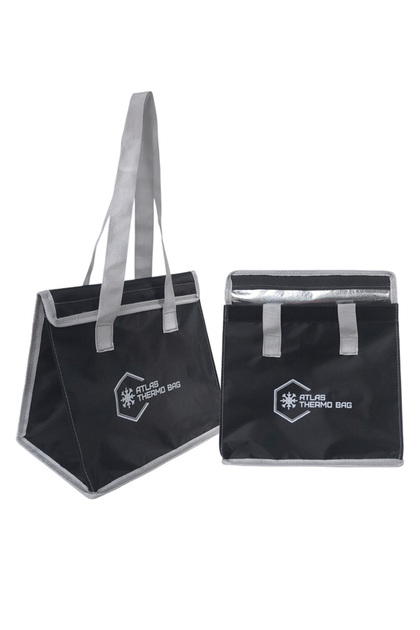 Thermal Insulated Waterproof Fabric Thermal Meal Bag Food Thermos Carrying Bag