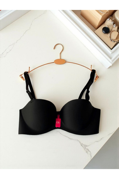Laser Cut Strapless Seamless Non-Marking Padded Recovery Bra - 502