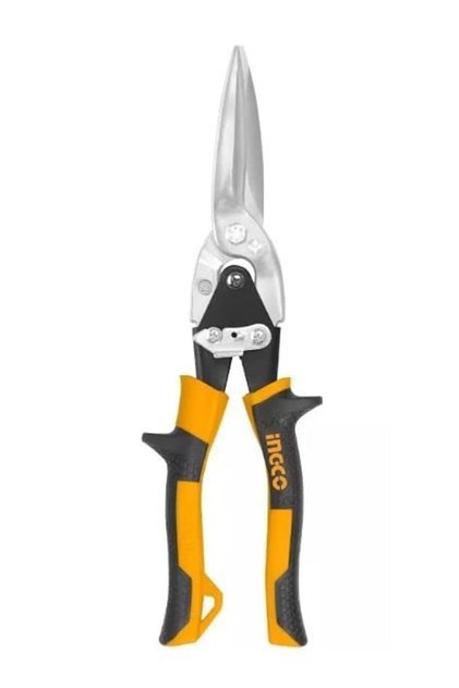 Aviation Snip HTSN0110S Professional Heavy-Duty Metal Cutting Snip for Sheet Metal, HVAC, and