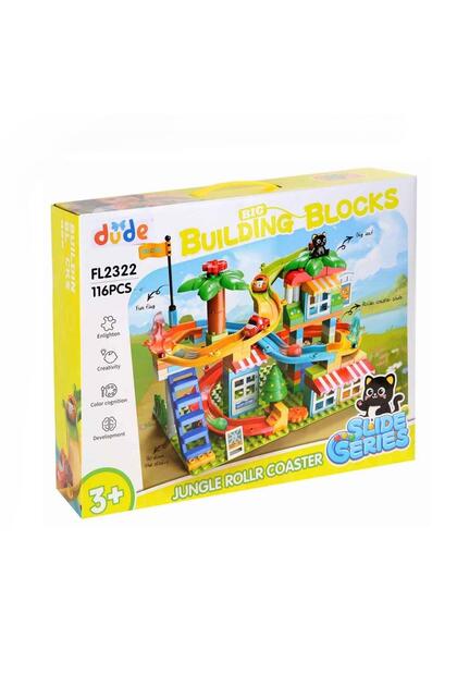 おもちゃ dsi HAK İŞ OYUNCAK Dude Jungle Roller Coaster / Orman Hız Treni 116