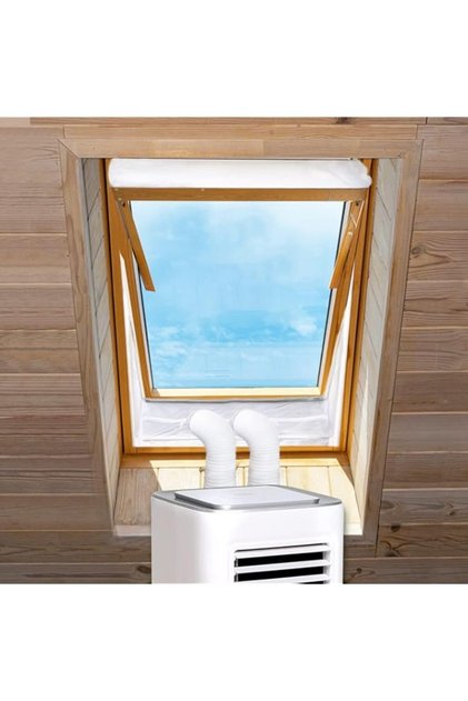 Centre Pivot Roof Window Sealing Kit, for Portable Air-Conditioner and Tumble Dryer, Works with Ever